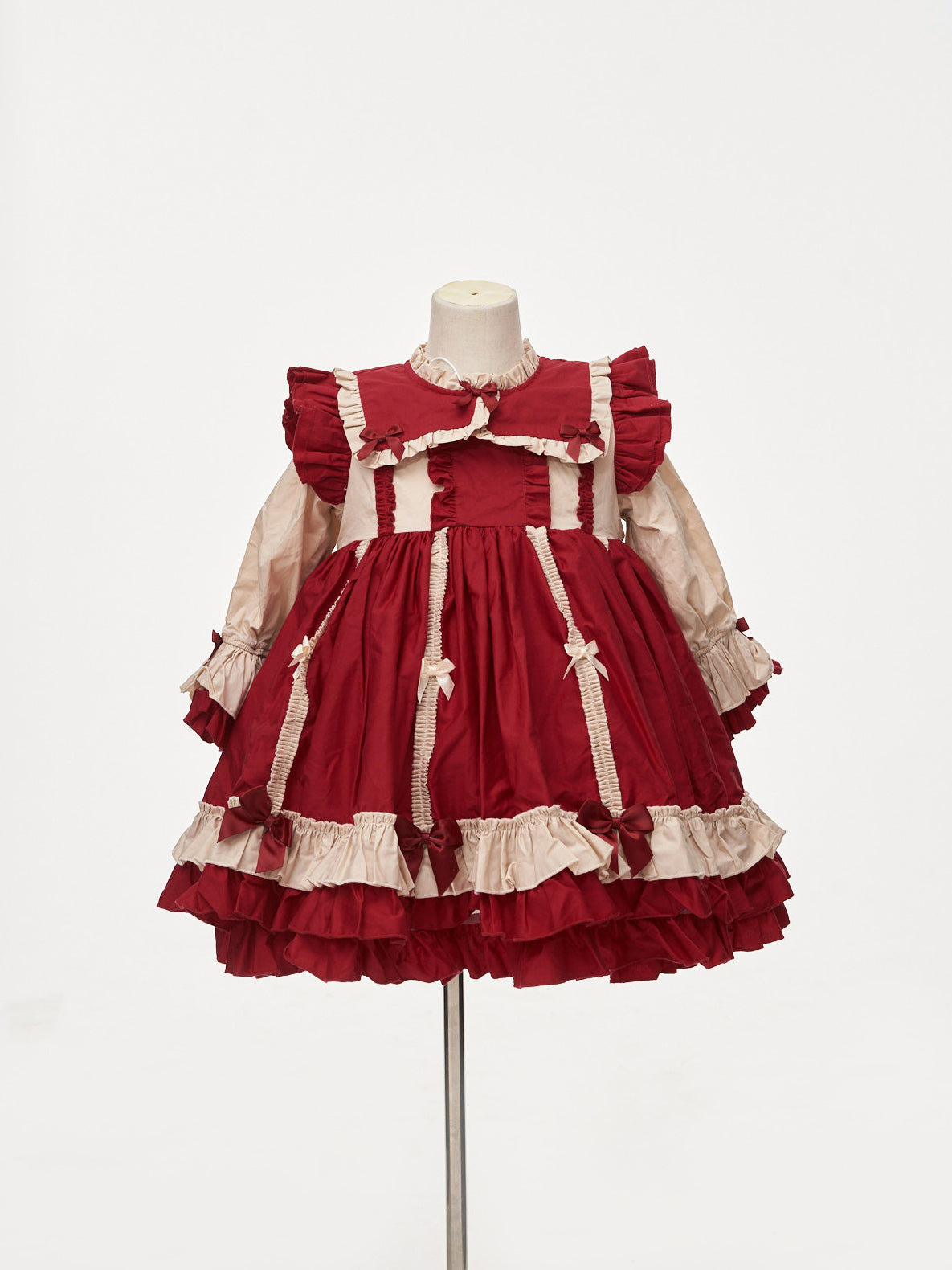 Kate Red Vintage Tutu Princess Kids Dress for Photography