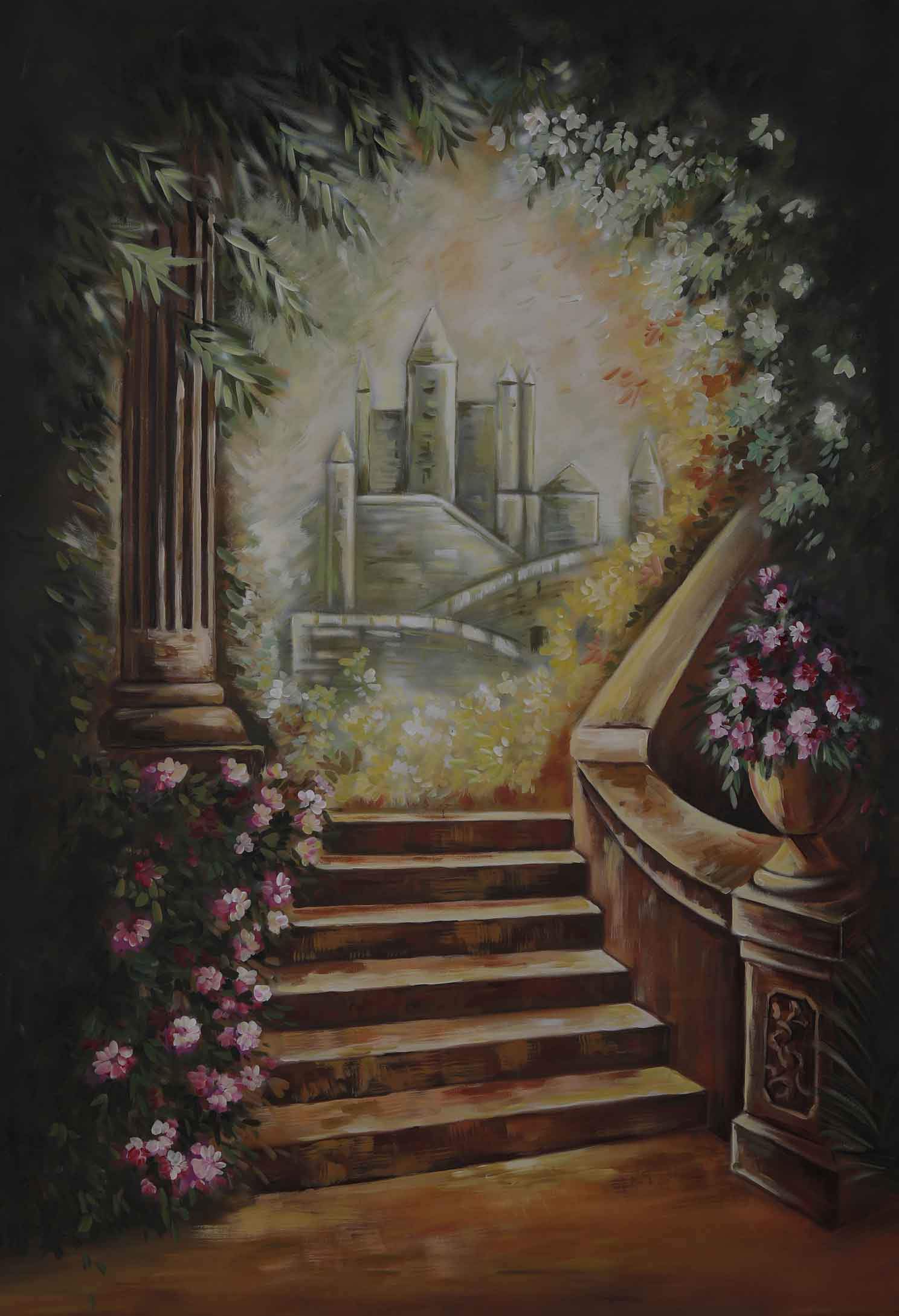 Stairway to Heaven Photography Backdrop