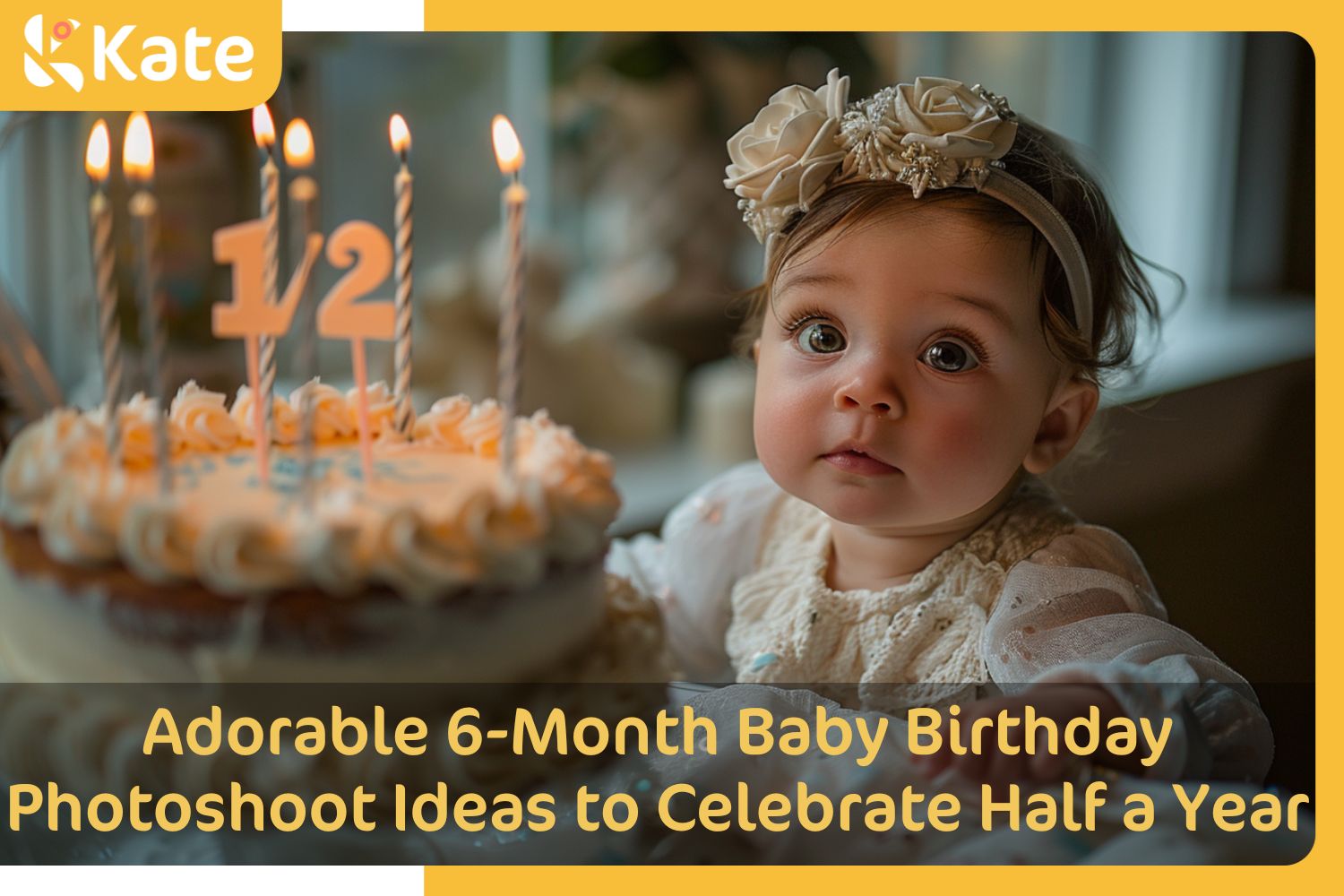 Adorable 6Month Baby Birthday Photoshoot Ideas to Celebrate Half a Year