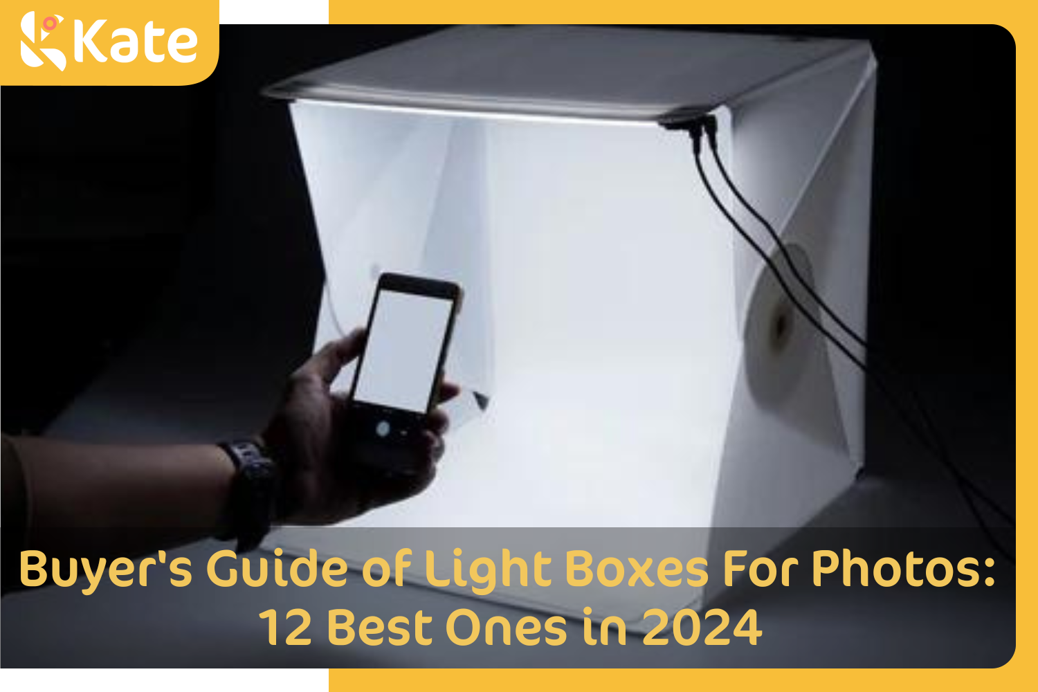 take photos in light boxes Photo by Third of November on shutterstock