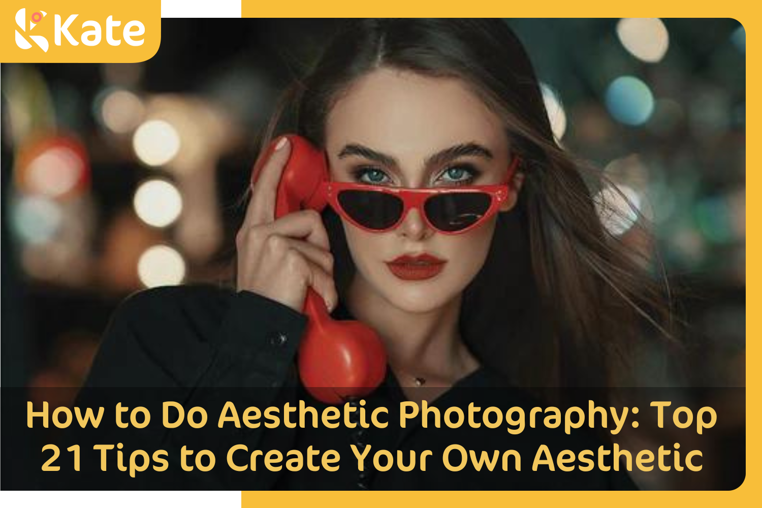 aesthetic photo of woman holding photo 