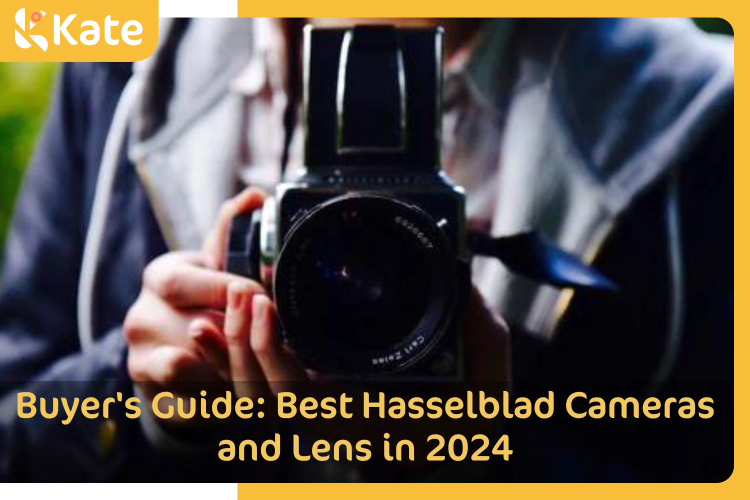 man takes hasselblad camera in hands Photo by Joe Ridley Beth Martin on unsplash