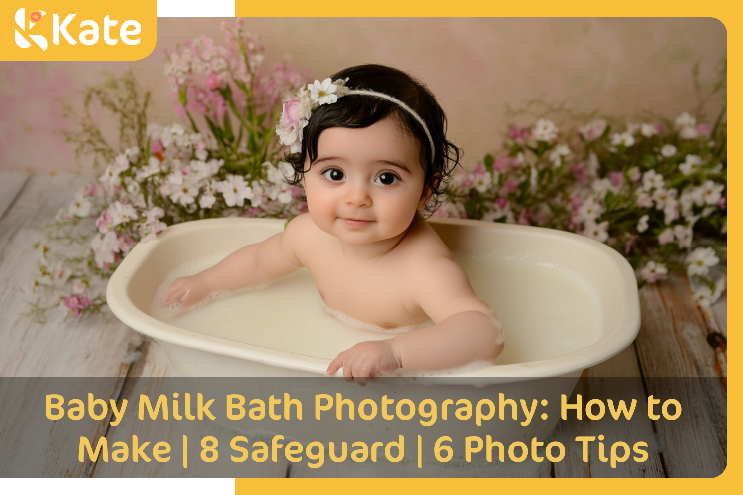 baby milk bath photo 