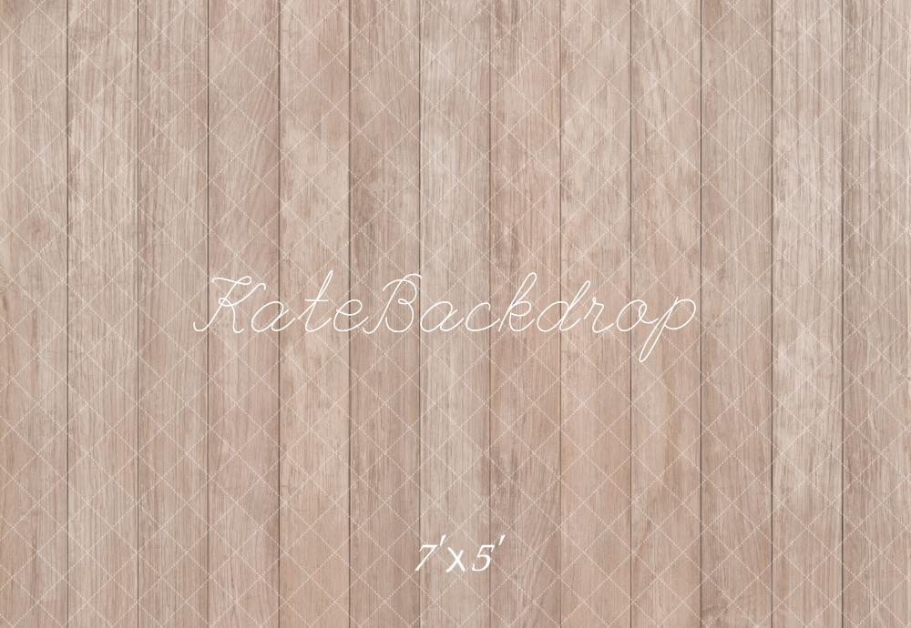 Kate Rustic Wooden Plank Texture Floor Backdrop Designed by Kate Image