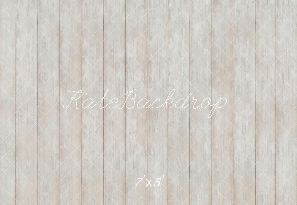 Kate Vintage Wood Neutral Floor Backdrop Designed by Kate Image