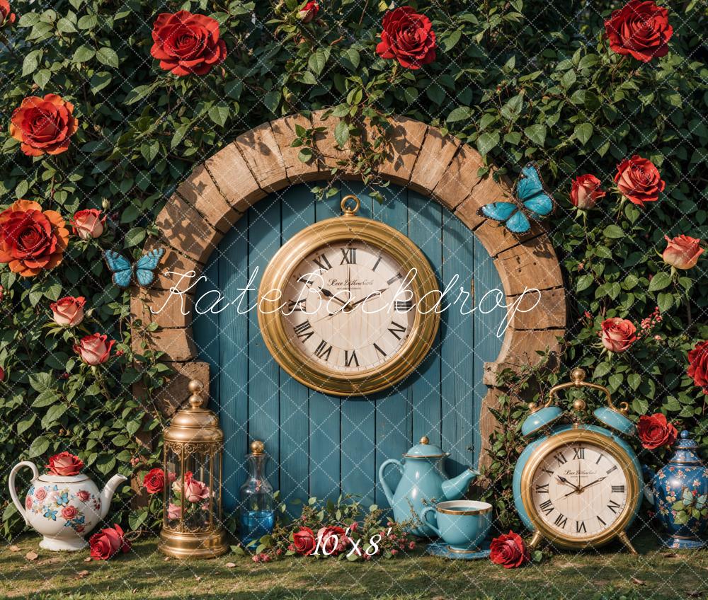 Orologio Vintage da Giardino Background