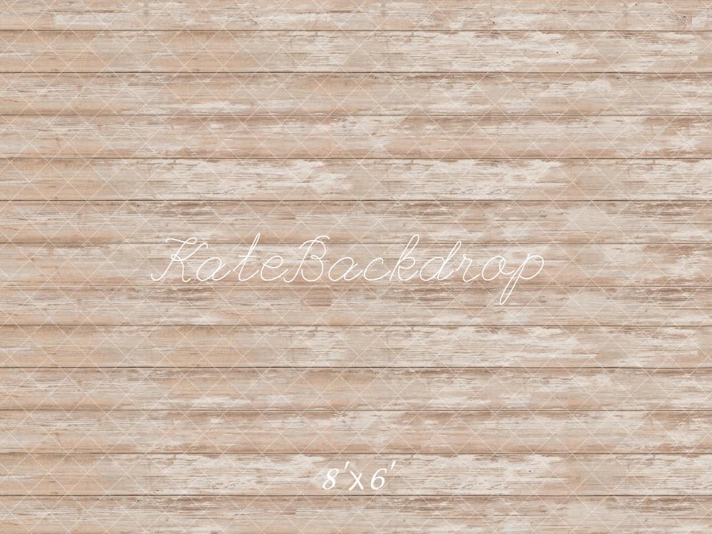 Kate Brown Wooden Grain Floor Backdrop Designed by Kate Image