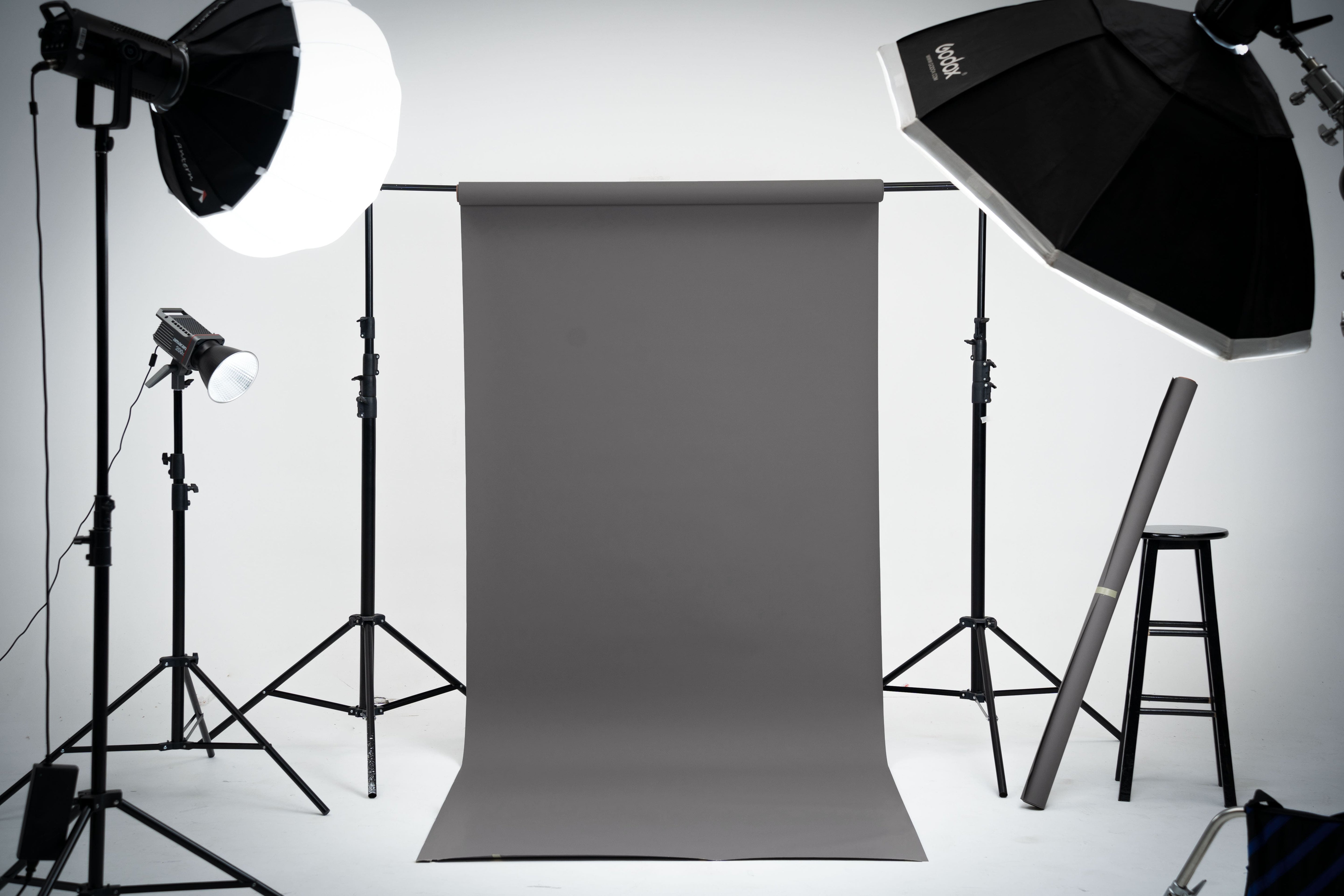 RTS Kate Gray Seamless Paper Backdrop for Photography