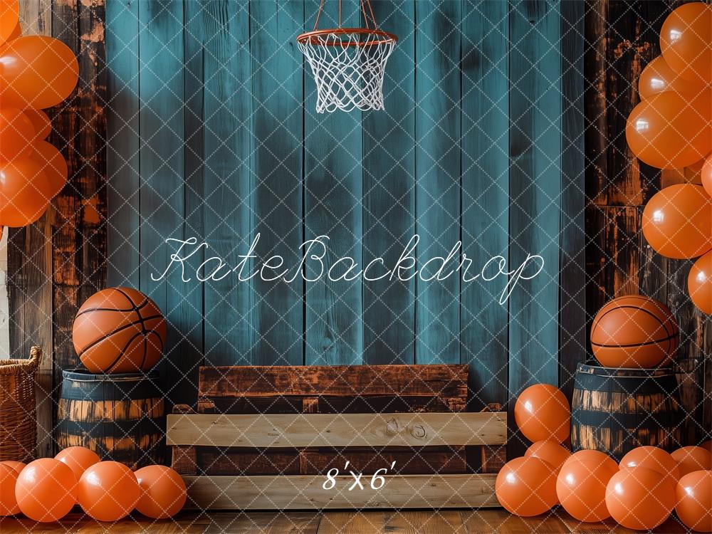 Cake Smash Basketball Hoop Foto Achtergrond Designed by Patty Roberts