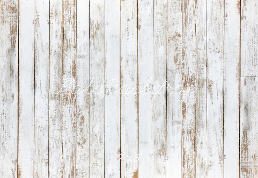 Kate White Retro Wood Floor Backdrop Designed by Kate Image