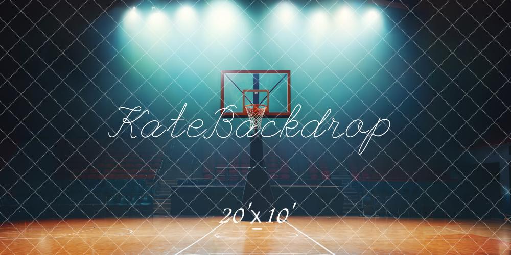 Kate Basketball Court Spotlight Backdrop Designed by Emetselch