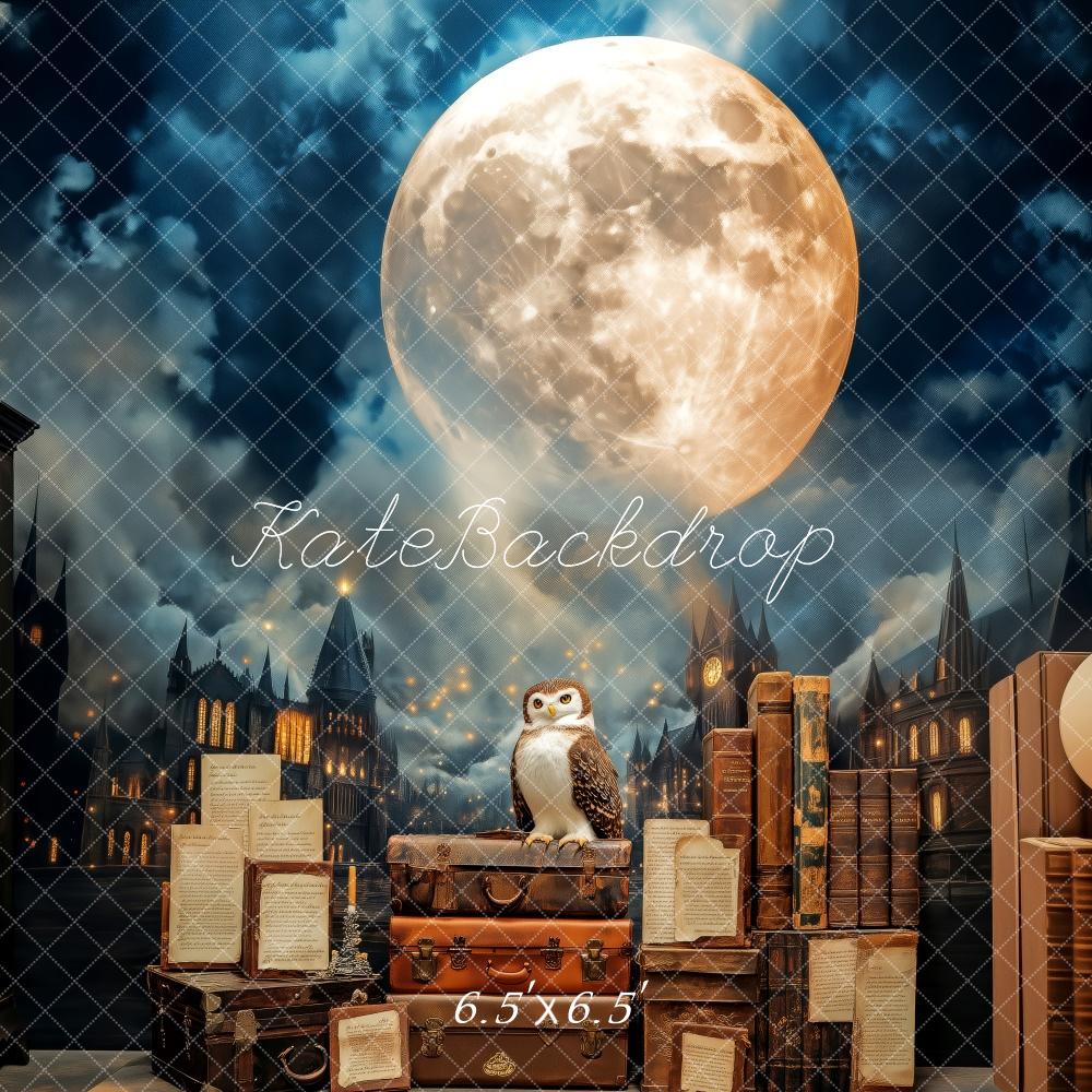 TEST Kate Magical Owl Moonlight World Backdrop Designed by Patty Roberts