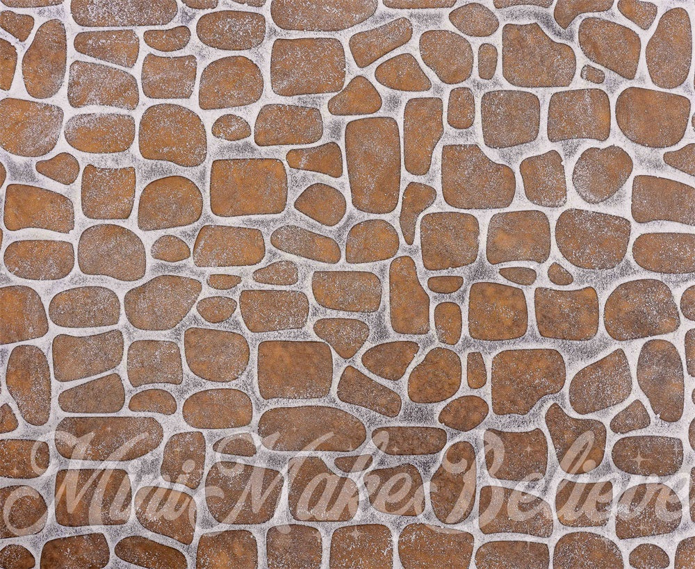 Kate Brown Cobblestone Road Floor Backdrop Designed by Mini MakeBelieve