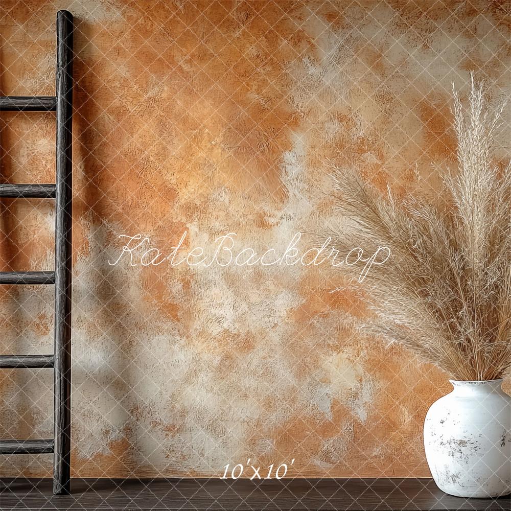 Kate Simple Boho Rustic Ladder Vase Backdrop Designed by Mini MakeBelieve