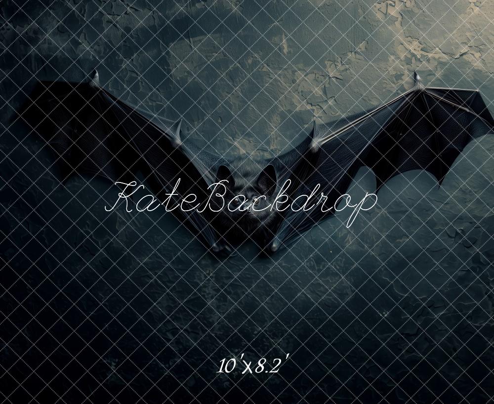 Kate Halloween Bat Wings Backdrop Designed by Patty Roberts