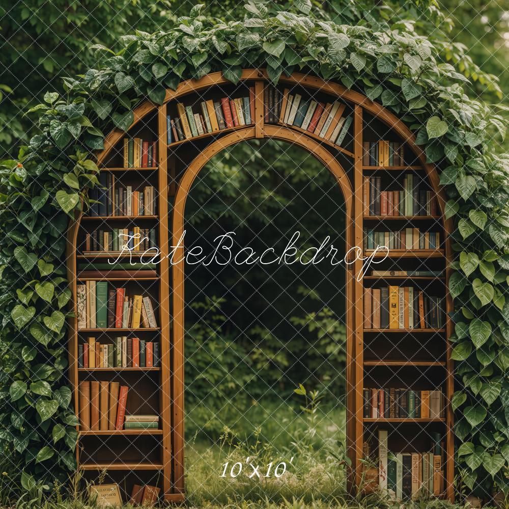 Kate Spring Garden Library Arch Backdrop Designed by Emetselch