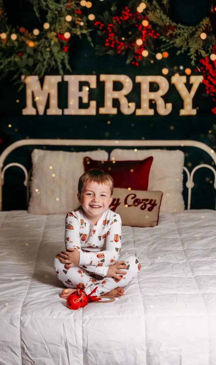 Kate Merry Christmas Backdrop Sparkle Headboard Designed By Mandy Ringe Photography