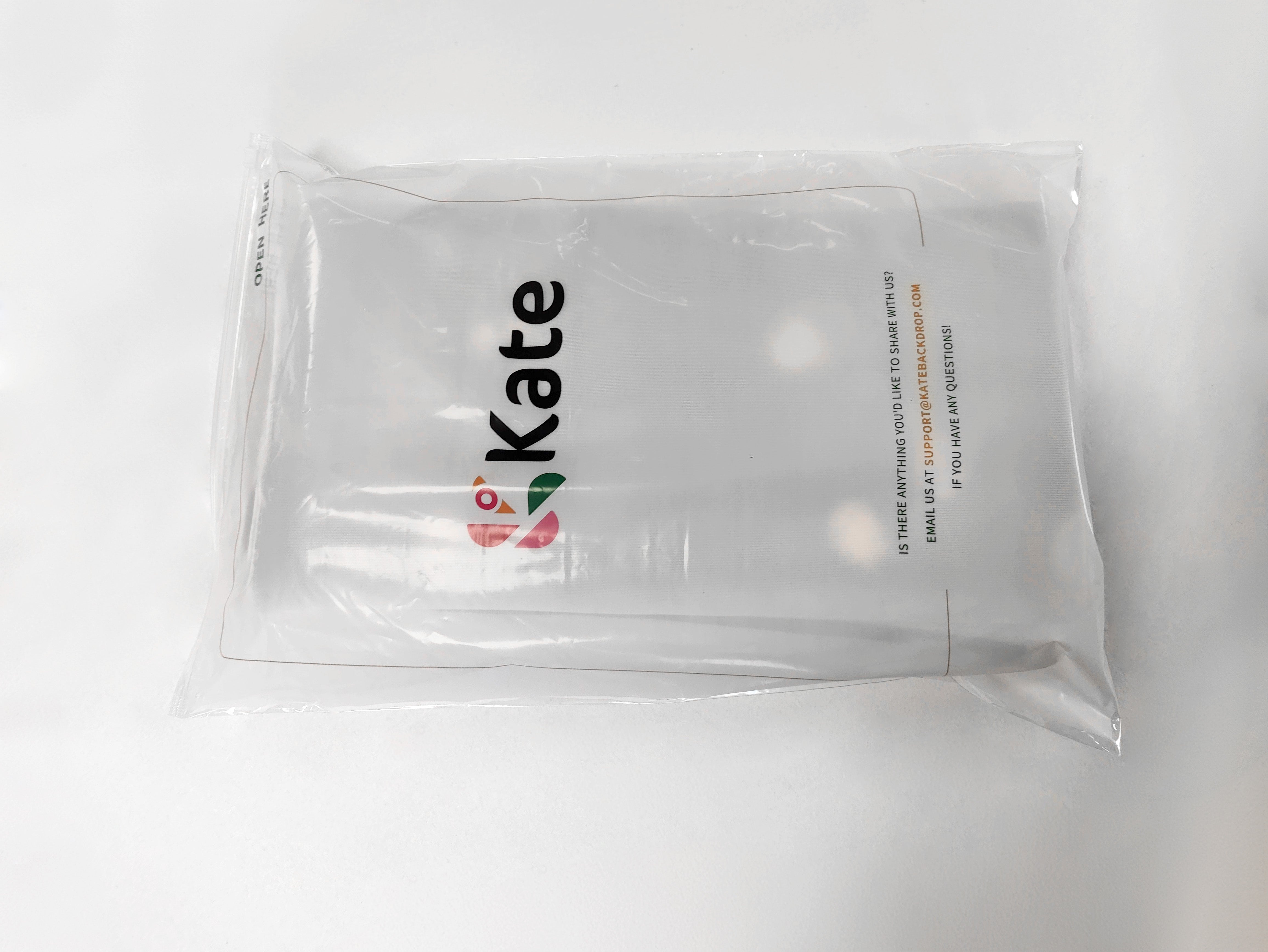 Kate Fabric Backdrop Plastic Seal Bag Packaging Bag