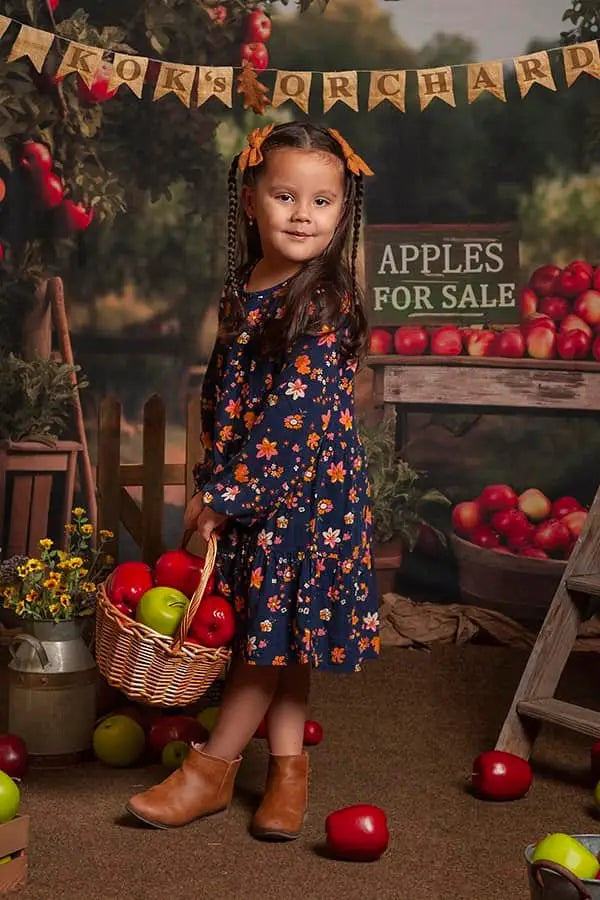 Kate Apple Tree Manor Backdrop for Photography