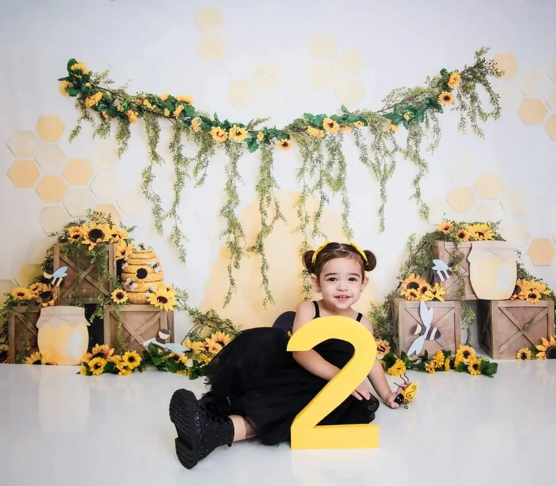 Kate Country Sunflowers Backdrop Designed by Mandy Ringe Photography