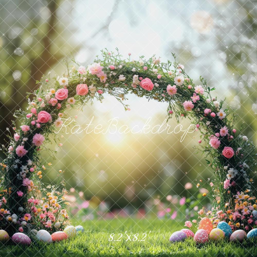 Kate Easter Garden Flower Arch Backdrop Designed by Patty Roberts