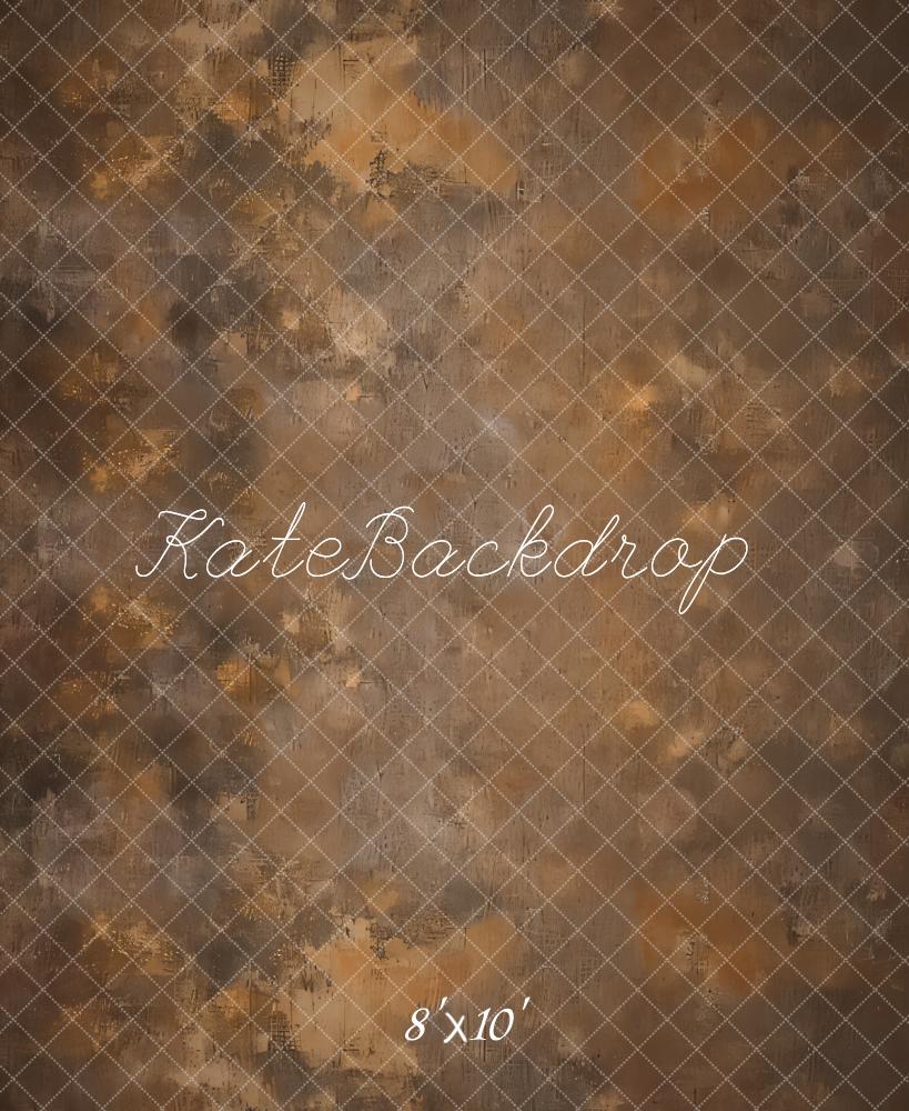 Kate Abstract Brown Vintage Texture Backdrop Designed by Emetselch