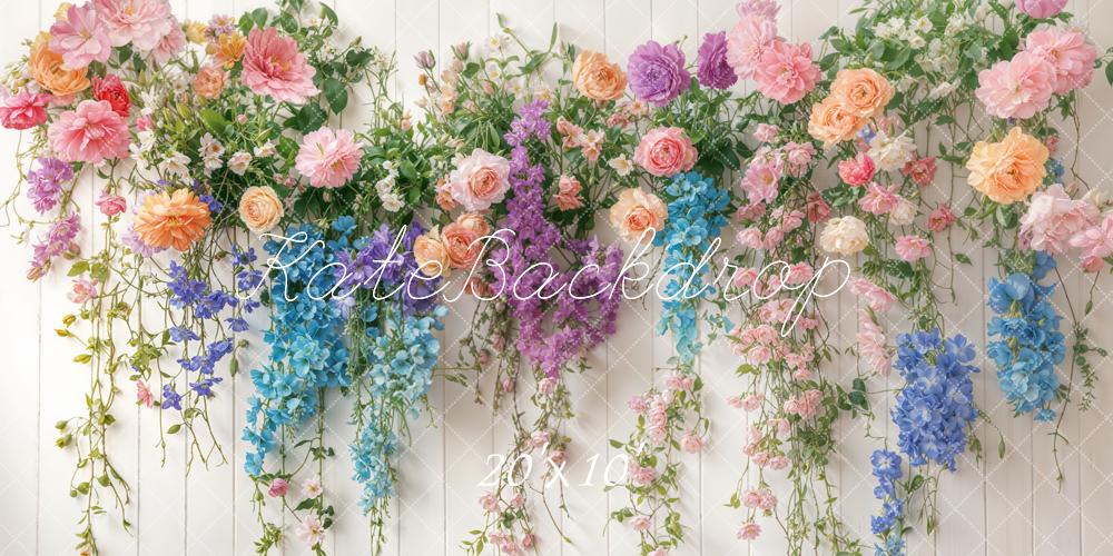 Kate Spring Flower Arch Colorful Backdrop Designed by Emetselch