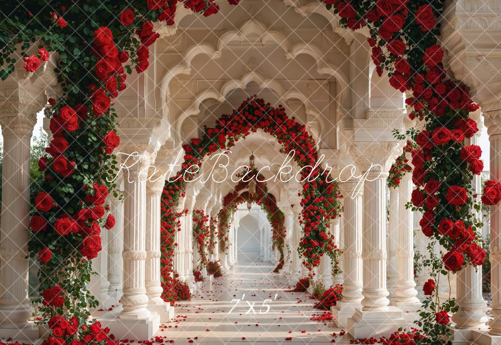 Arco de Rosas Retro para Pasillo diseñado por Emetselch