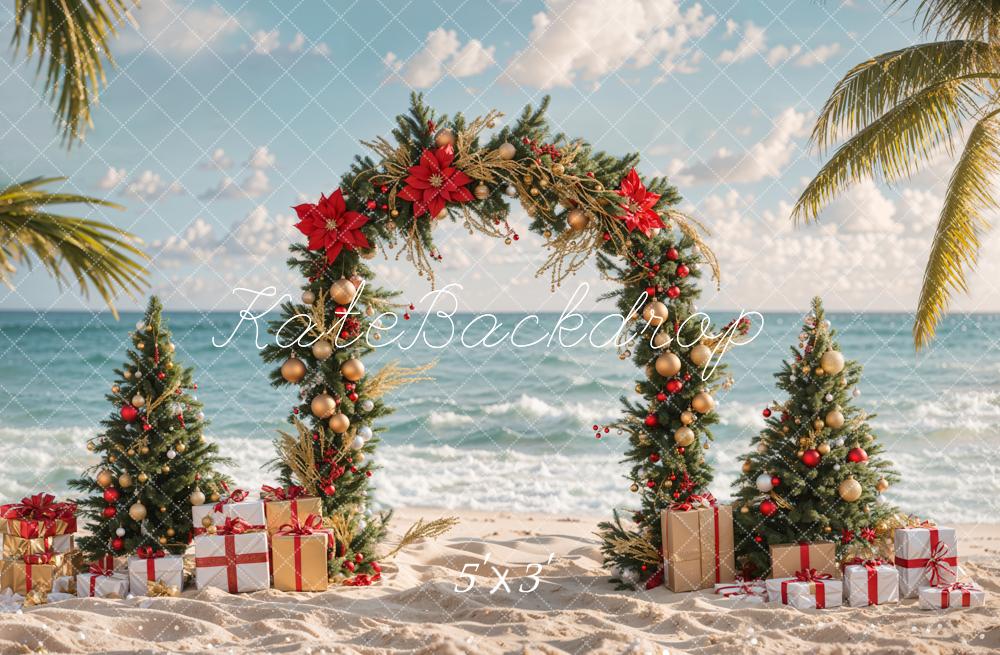 Albero di Natale, Mare, Spiaggia, Regalo - Progettato da Emetselch