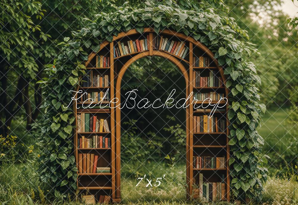 Kate Spring Garden Library Arch Backdrop Designed by Emetselch