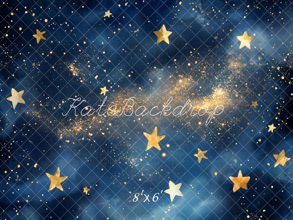 TEST Kate Birthday Starry Night Sky Galaxy Backdrop Designed by Emetselch