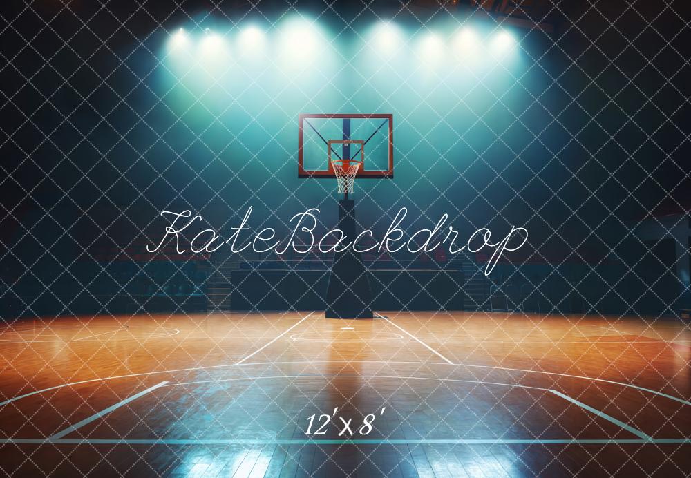 Kate Basketball Court Spotlight Backdrop Designed by Emetselch