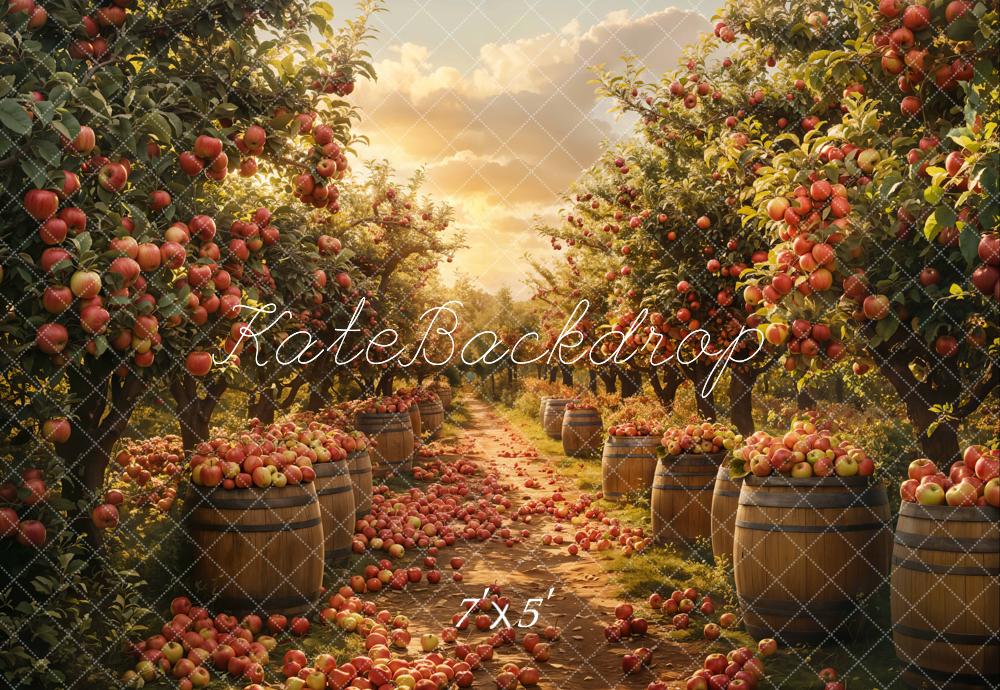 Kate Apple Orchard Path Backdrop Designed by Emetselch