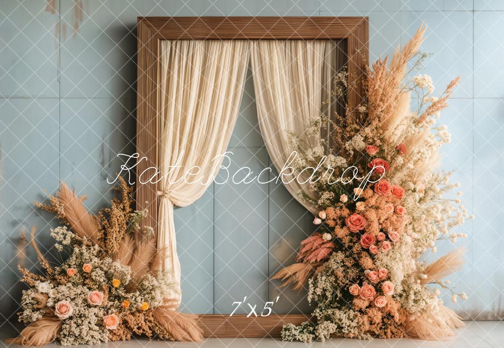 Fondo de Boda Floral Boho diseñado por Emetselch