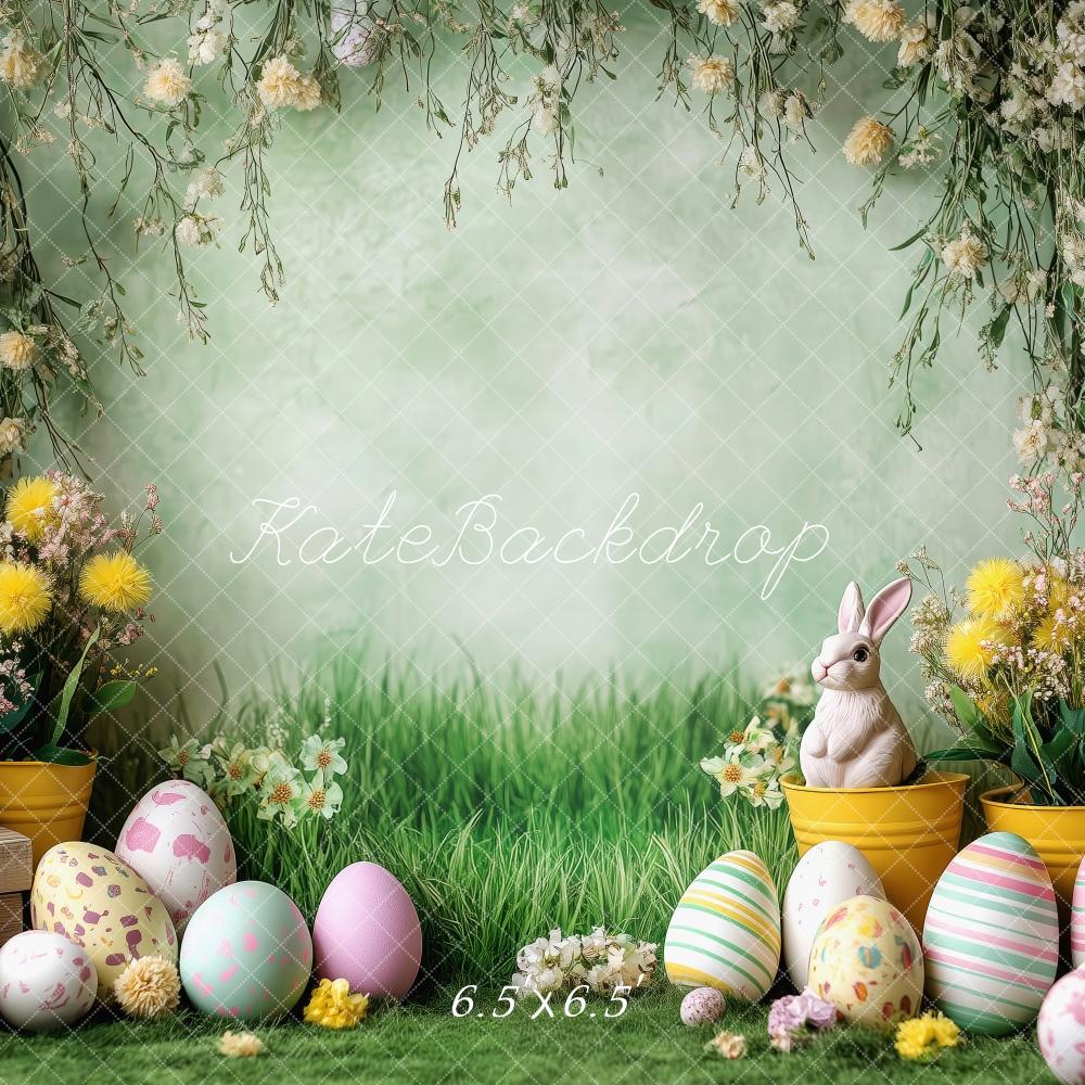 Kate Easter Bunny Egg Floral Arch Backdrop Designed by Patty Roberts