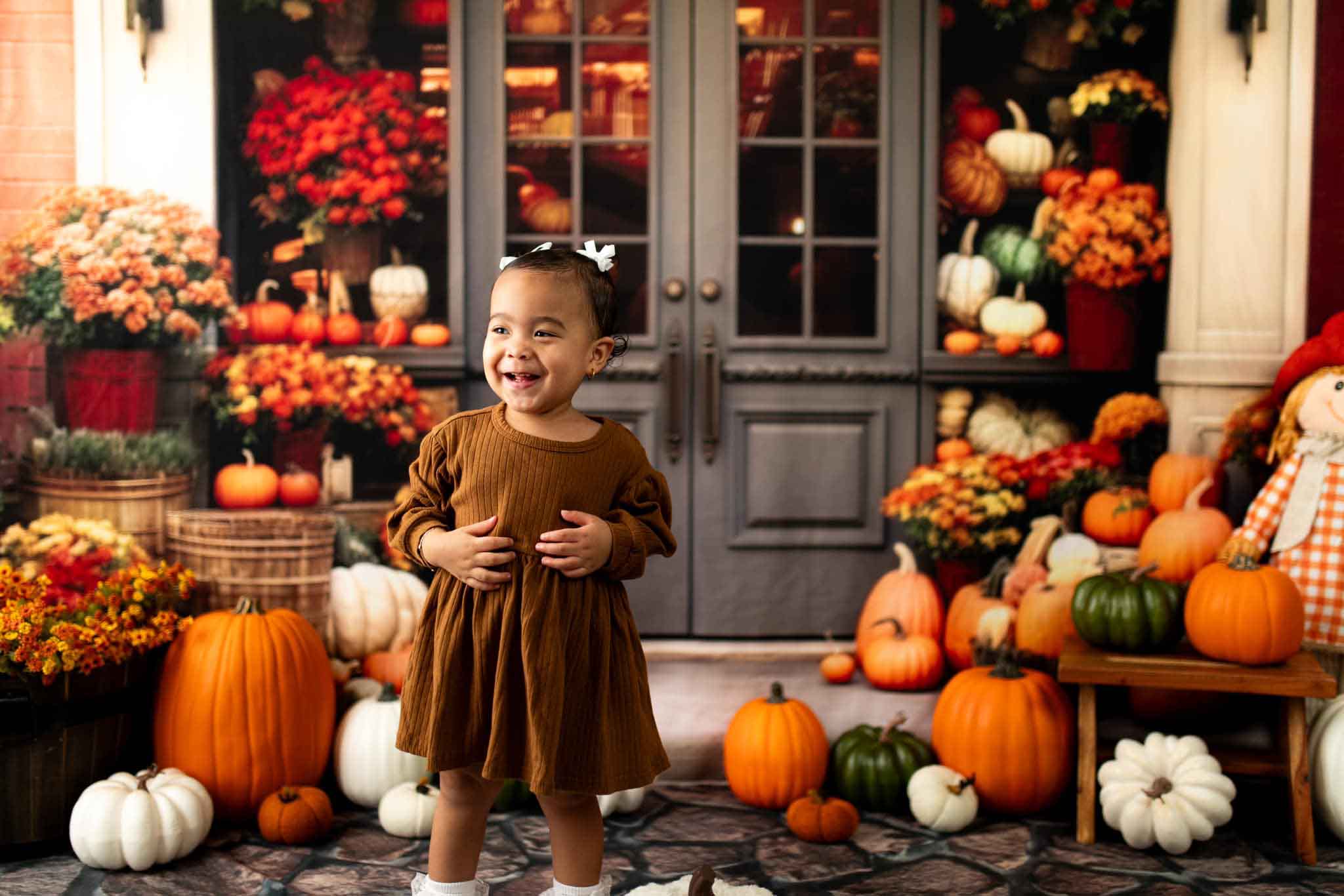 Herfstwinkel Foto Achtergrond Ontworpen door Emetselch