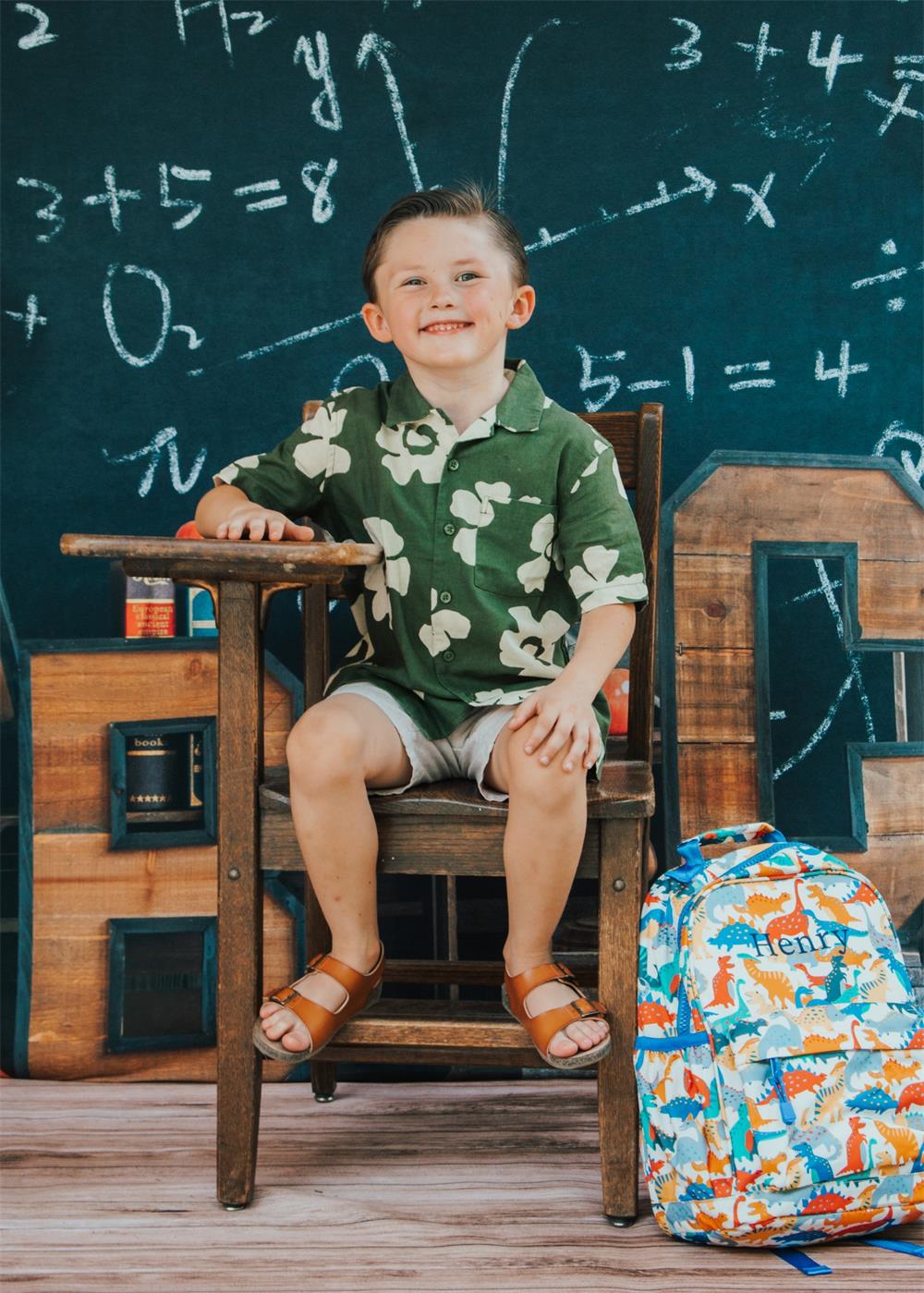 Kate Back to School Summer Blackboard Backdrop Designed by Emetselch