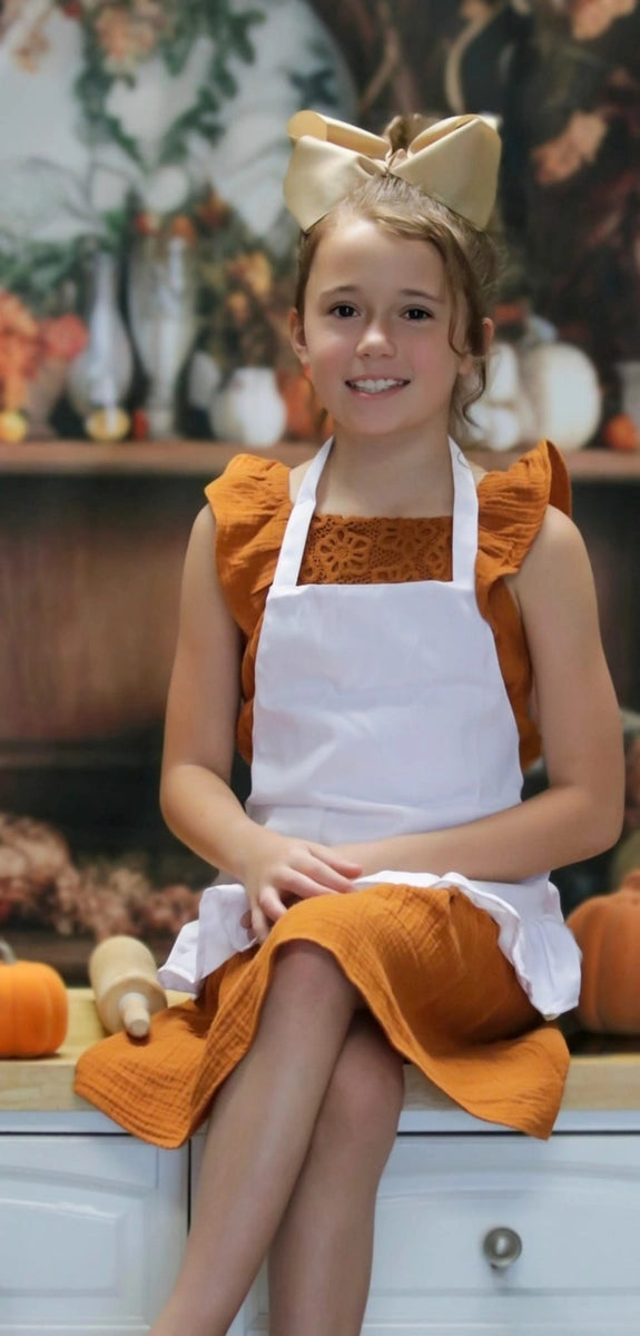 Kate Cozy Autumn Kitchen Hutch Backdrop Designed by Mandy Ringe Photography