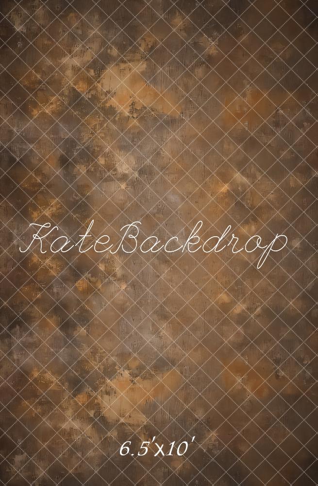 Kate Abstract Brown Vintage Texture Backdrop Designed by Emetselch