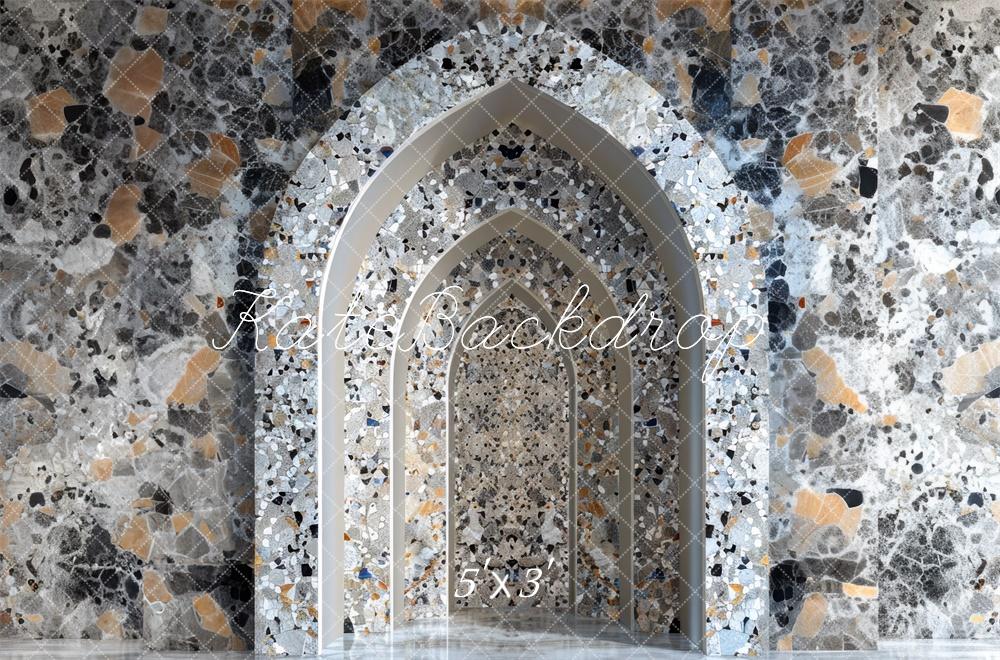 Retro di Tunnel Marble Archway Disegnato da Mini MakeBelieve