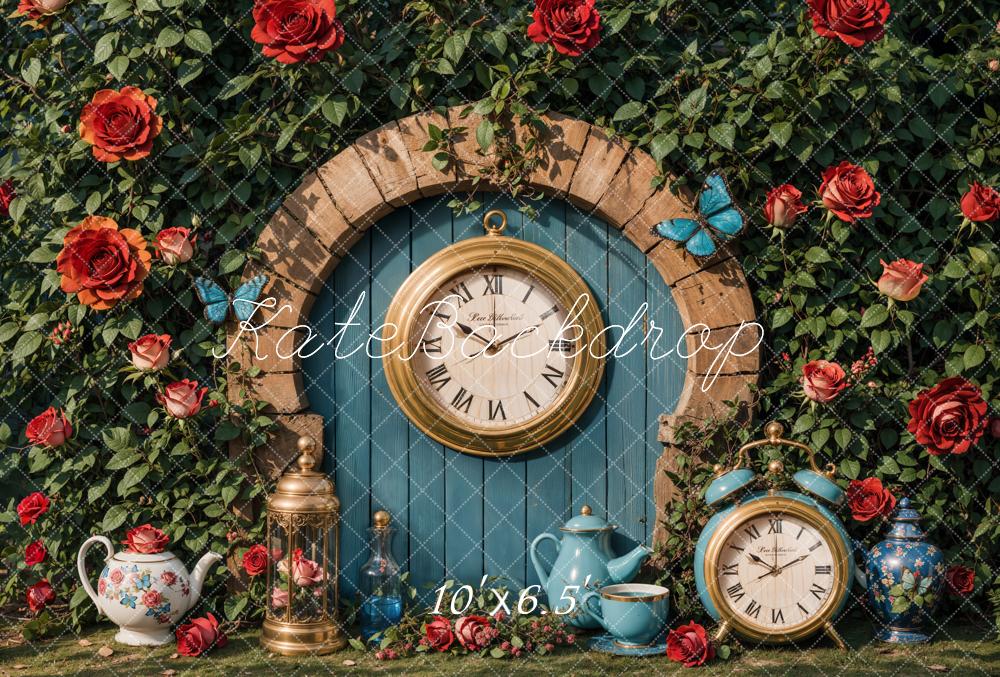 Orologio Vintage da Giardino Background