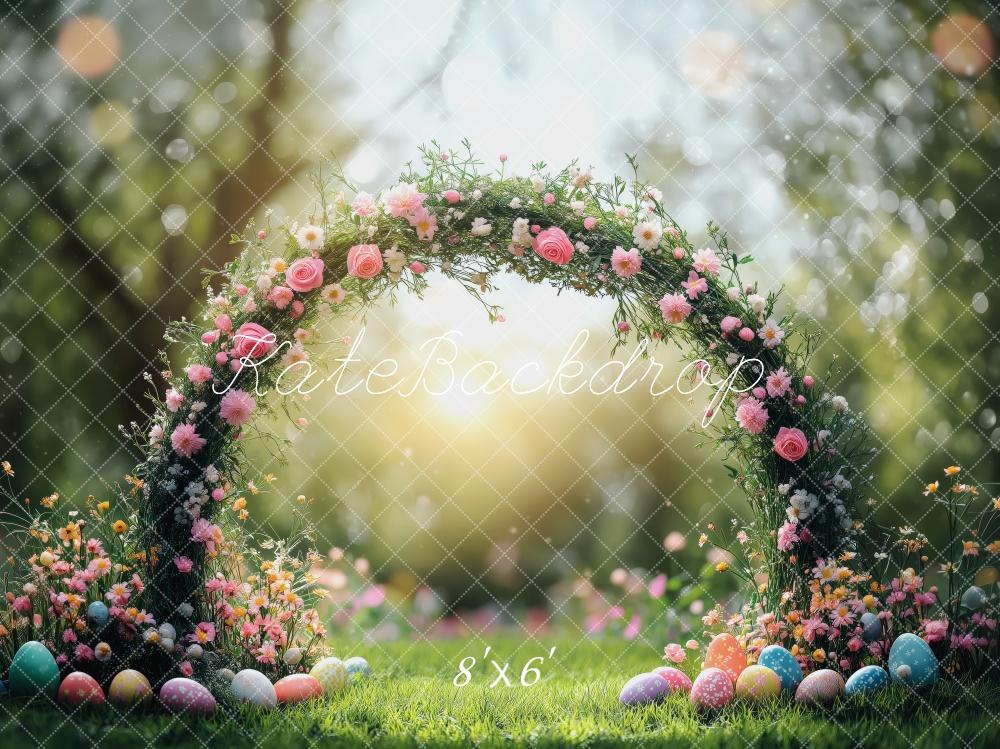 Kate Easter Garden Flower Arch Backdrop Designed by Patty Roberts