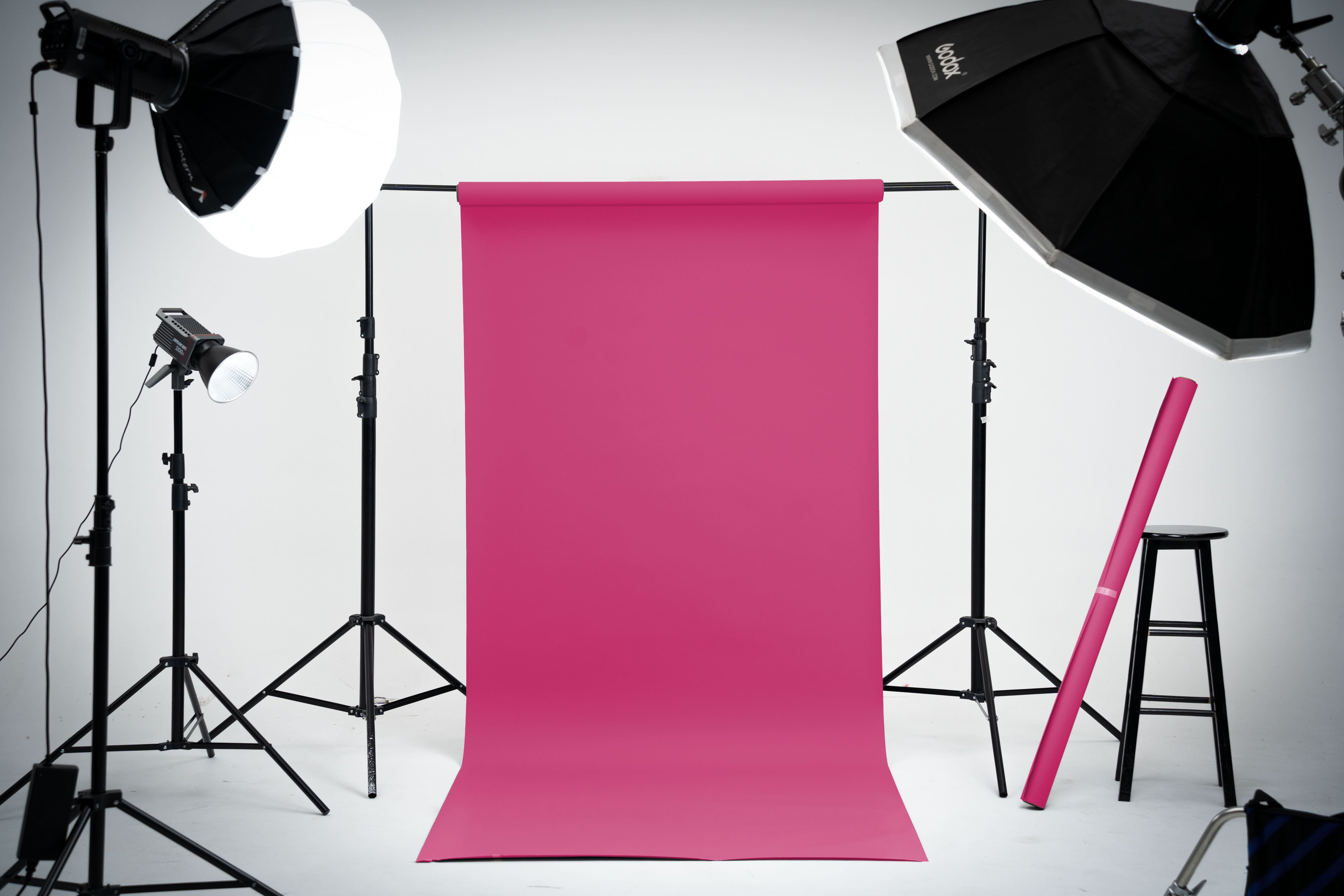 RTS Kate Rose Red Seamless Paper Backdrop for Photography