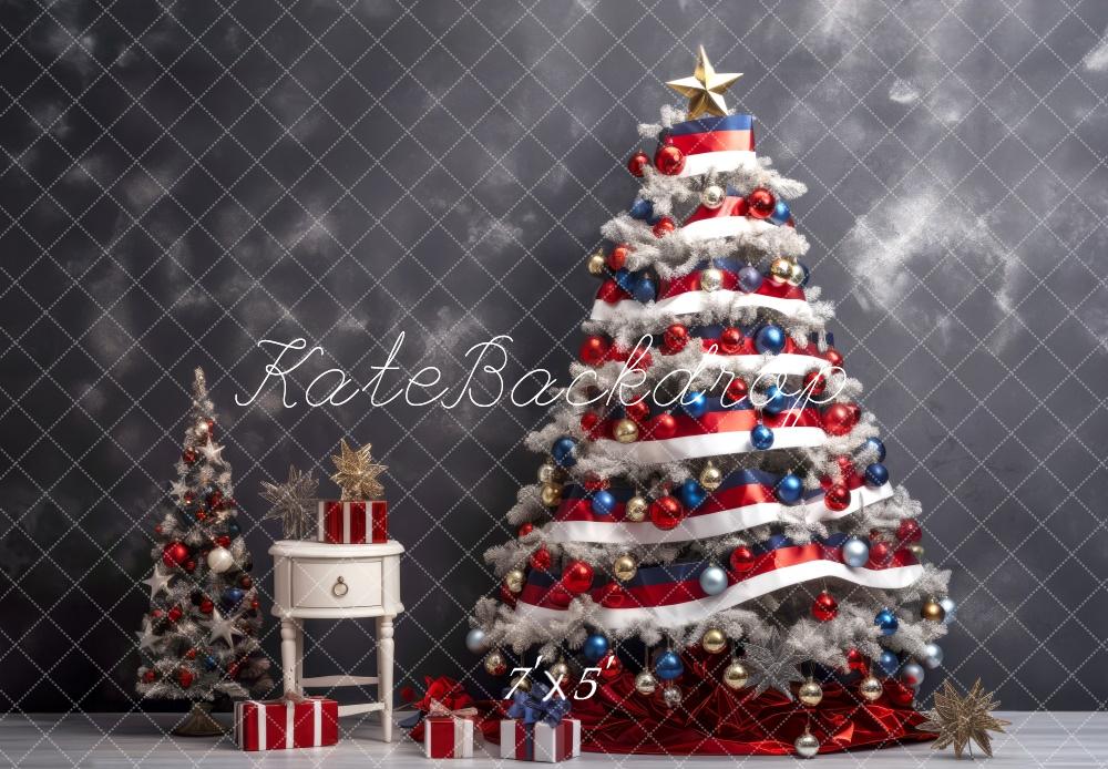 Kate Christmas Tree Ornaments Gifts Backdrop Designed by Lidia Redekopp