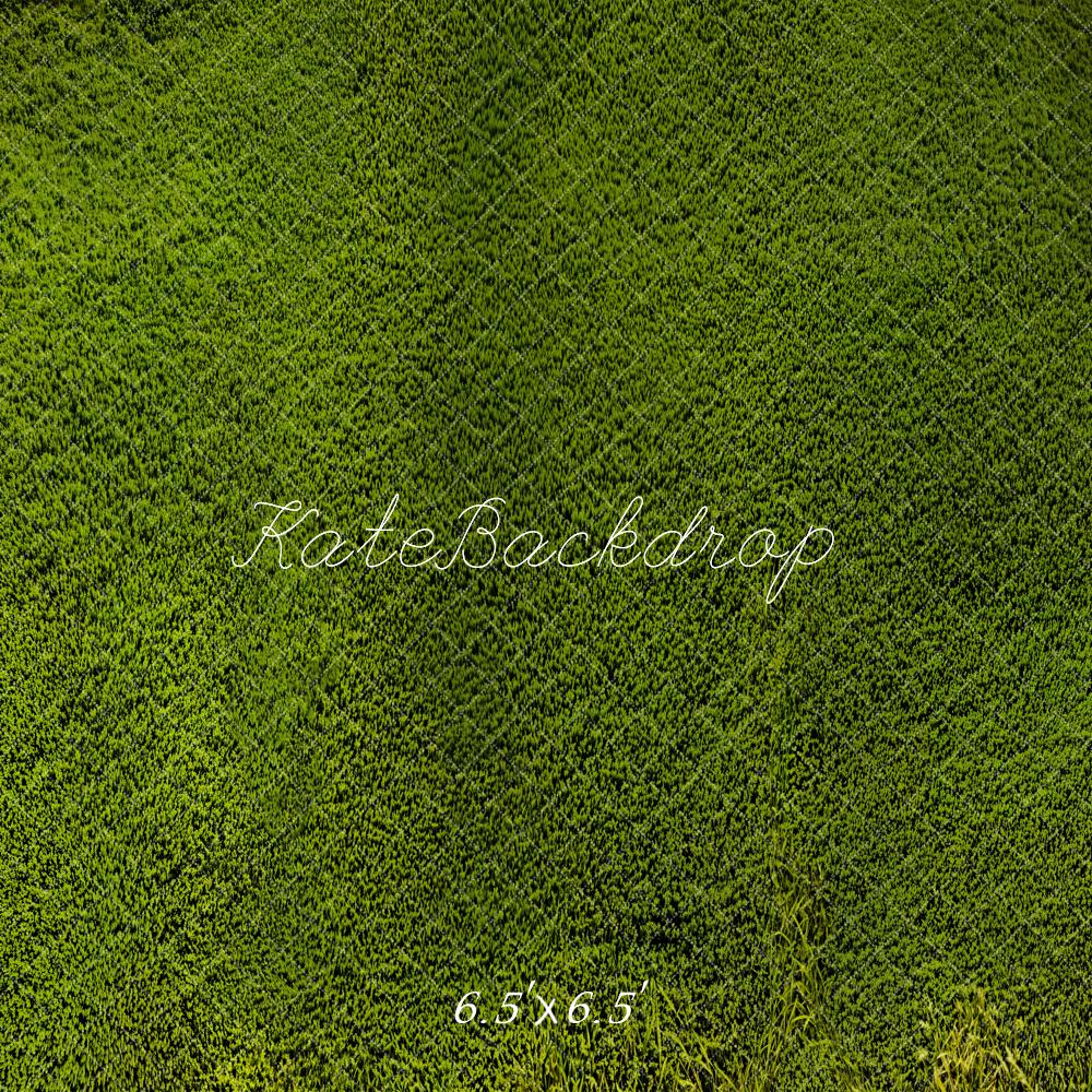 Kate Spring Green Grass Floor Backdrop Designed by Emetselch