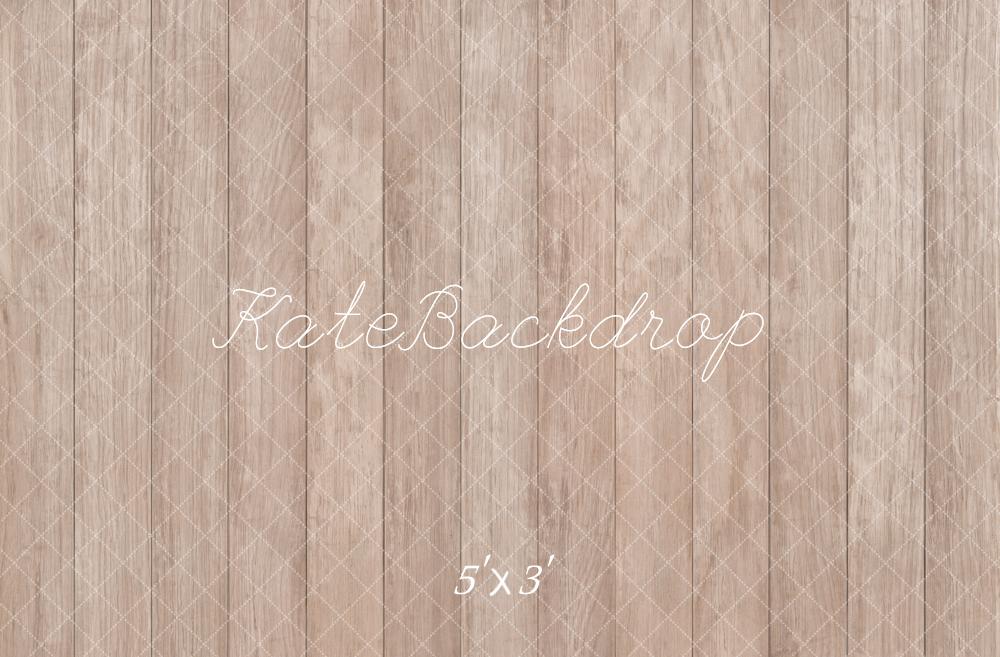 Kate Rustic Wooden Plank Texture Floor Backdrop Designed by Kate Image