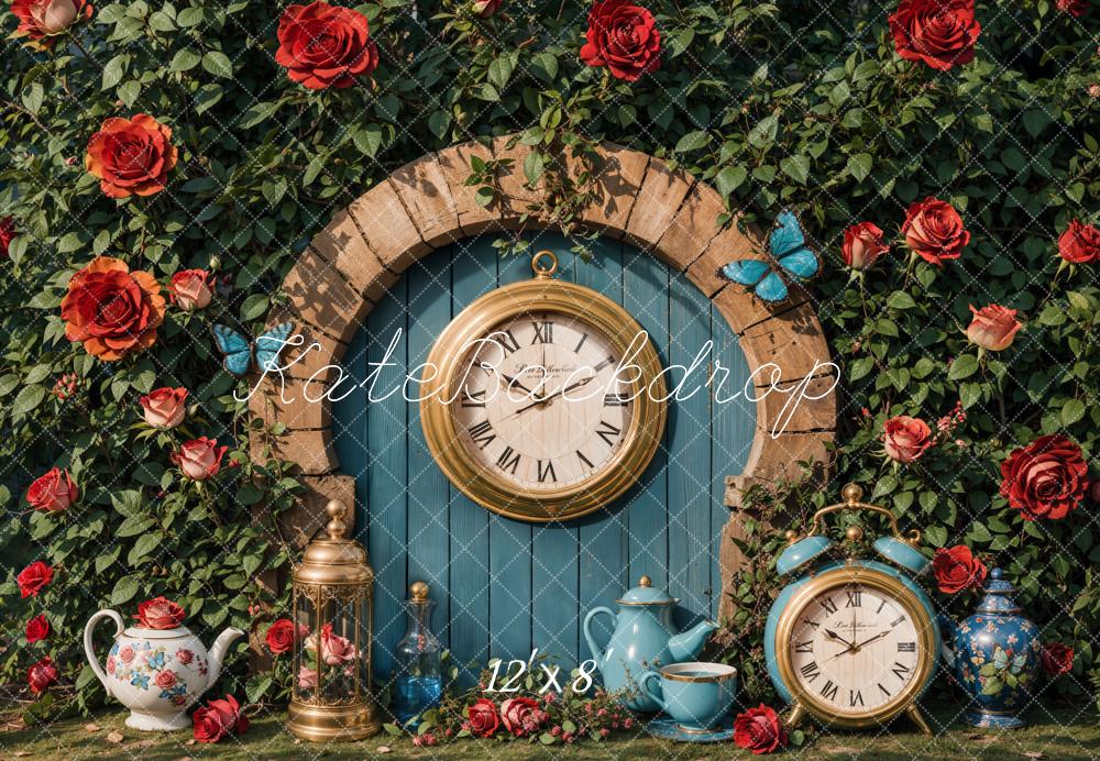 Orologio Vintage da Giardino Background