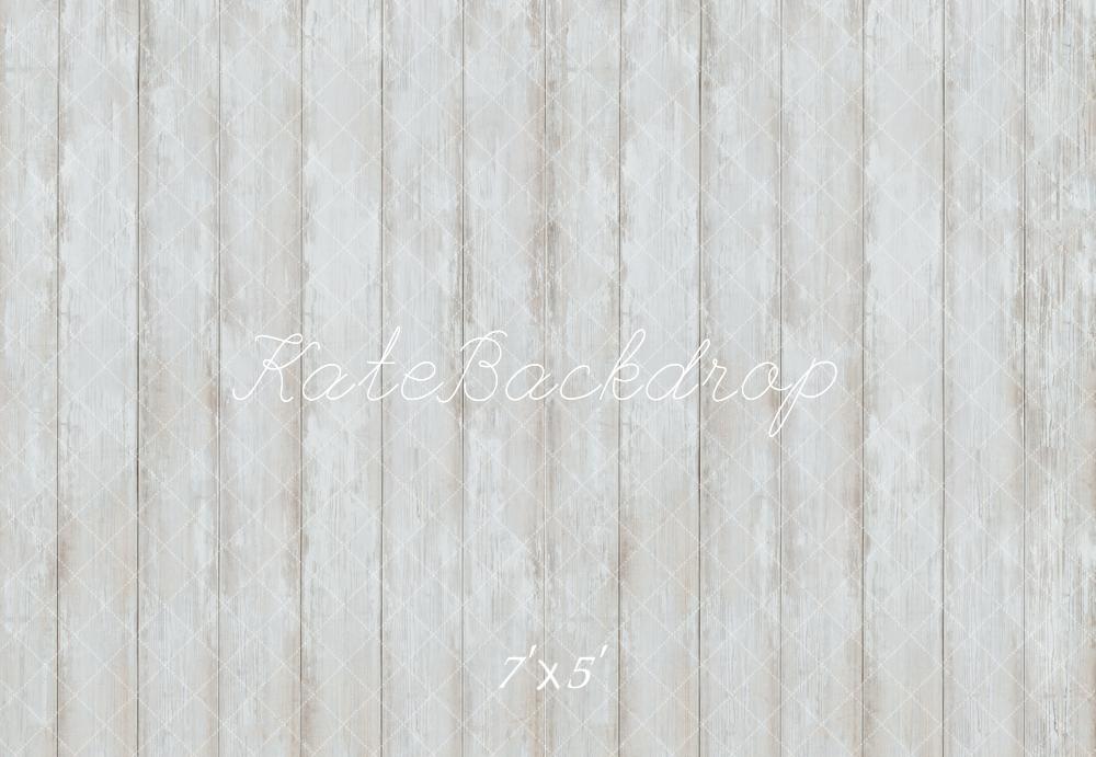 TEST Fondo de Piso de Madera Blanca Vintage Diseñado por Kate Image