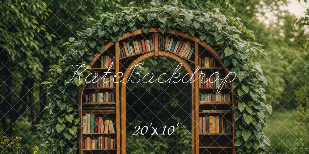 Kate Spring Garden Library Arch Backdrop Designed by Emetselch