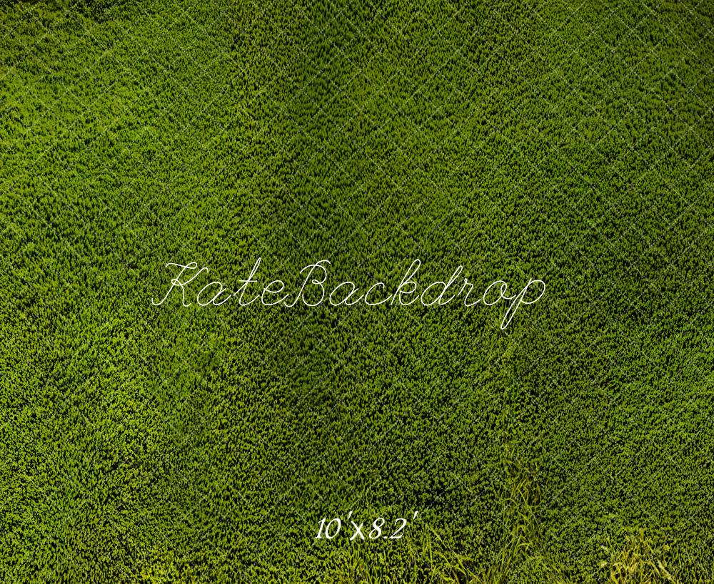 Kate Spring Green Grass Floor Backdrop Designed by Emetselch